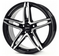 Alutec Poison W6 R15 PCD5x112 ET45 DIA57.1 diamond black front polished